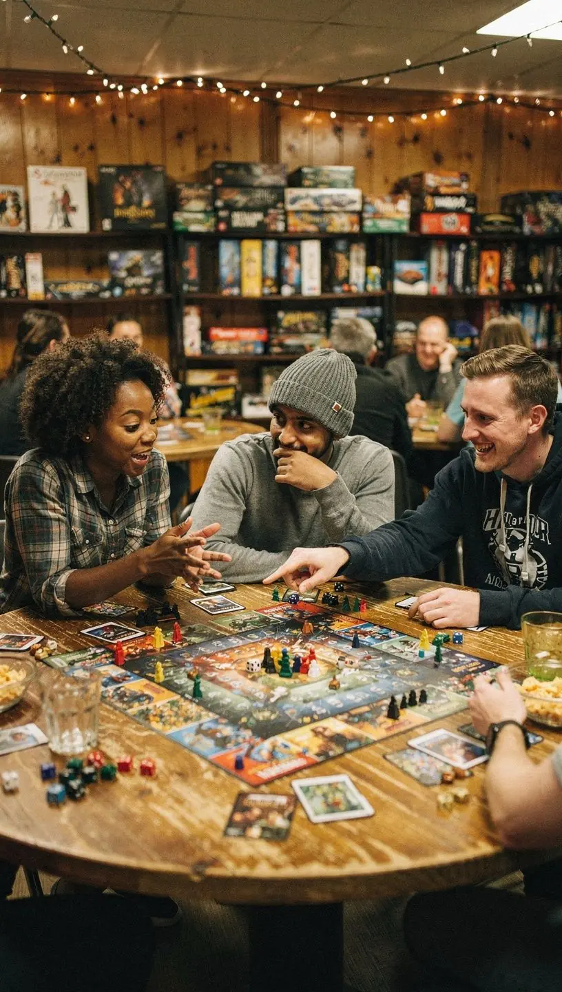 Board game design promoting accessibility for all players