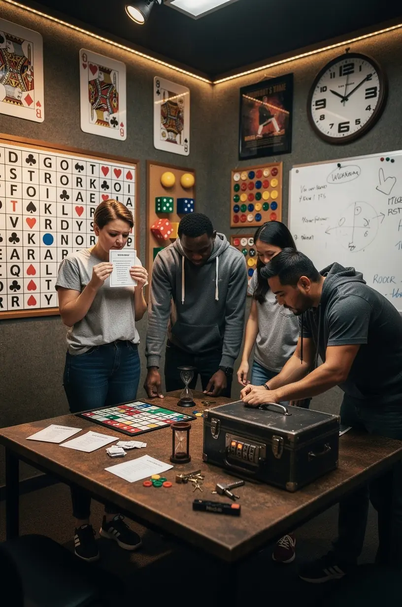 Game mechanics enhancing board game club events