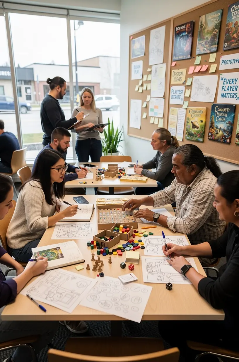 Professional team collaboration